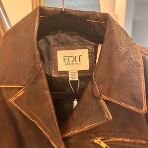 Jason Wu Leather Jacket Vintage Cowboy